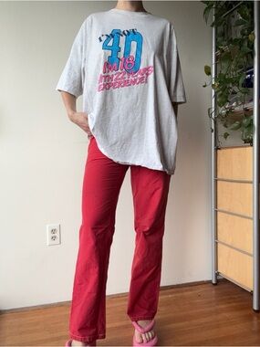 Vintage graphic funny oversized tshirt - size XXL